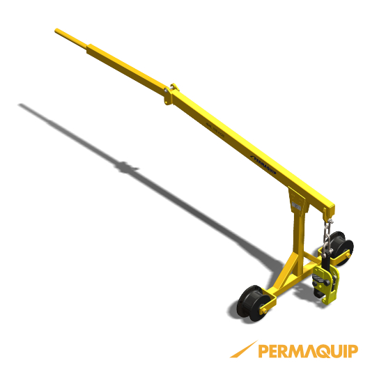 Permaquip Rail Scooter with Camlock Lifting Equipment 05794