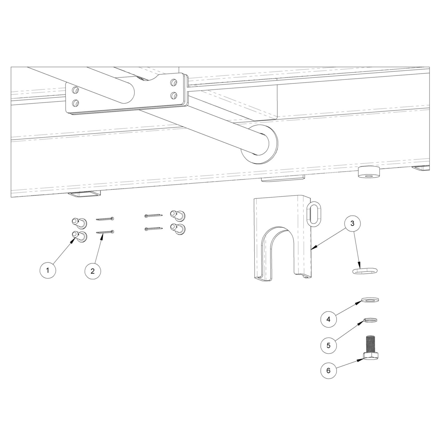 Link Trolley Components